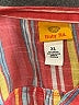 Ruby Rd. Stripes Pink 3/4 Sleeve Button-Down Shirt Size XL - photo 7