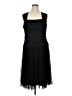 JS Collections Black Cocktail Dress Size 16W - photo 1