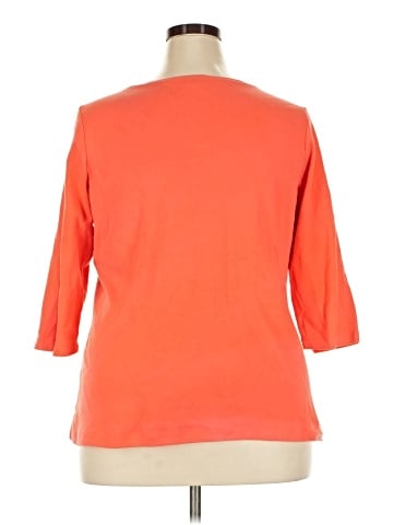Carole Little 3/4 Sleeve T-Shirt (view 2)