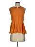 BB Dakota 100% Polyester Orange Sleeveless Blouse Size S - photo 1