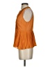 BB Dakota 100% Polyester Orange Sleeveless Blouse Size S - photo 5