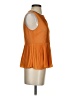 BB Dakota 100% Polyester Orange Sleeveless Blouse Size S - photo 4