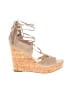 Ivanka Trump Tan Wedges Size 9 - photo 1