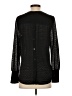 Skies Are Blue 100% Polyester Black Long Sleeve Top Size S - photo 2