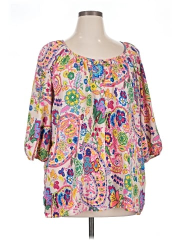 Gibson Latimer 3/4 Sleeve Blouse (view 1)