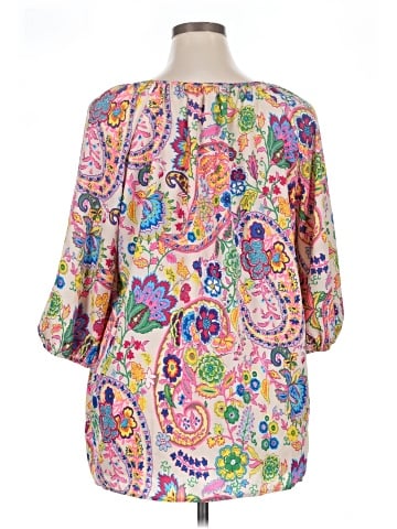 Gibson Latimer 3/4 Sleeve Blouse (view 2)