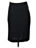 St. John Caviar Solid Black Wool Skirt Size 4 - photo 1