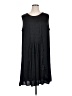 Ellos 100% Polyester Black Casual Dress Size 1X - photo 1