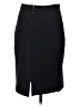 St. John Caviar Solid Black Wool Skirt Size 4 - photo 2