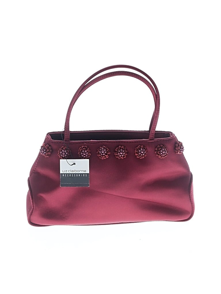 Liz Claiborne Purse In Burgundy