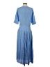 Equipment 100% Polyester Blue Casual Dress Size 4 - photo 2