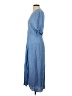 Equipment 100% Polyester Blue Casual Dress Size 4 - photo 5