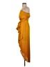 Express 100% Polyester Orange Casual Dress Size XXS - photo 5