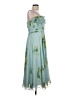 AMUR Tropical Green Cocktail Dress Size 12 - photo 4