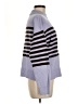 Ann Taylor Stripes Gray Turtleneck Sweater Size M - photo 5