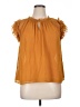 Old Navy Orange Sleeveless Blouse Size XL - photo 1