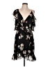 Nicholas Floral Black Cocktail Dress Size 10 - photo 1