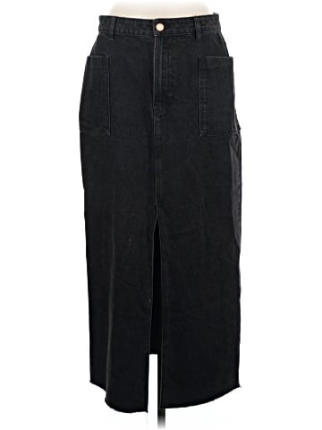 Zara Denim Skirt (view 1)