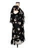Nicholas Floral Black Cocktail Dress Size 10 - photo 4