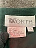 Worth Solid Green Formal Skirt Size 10 - photo 4