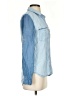Bella Dahl Color Block Blue Long Sleeve Button-Down Shirt Size XS - photo 4