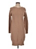 Gilli Solid Tan Casual Dress Size S - photo 1