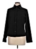 Ninety Black Long Sleeve Blouse Size L - photo 1