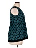 a.n.a. A New Approach 100% Polyester Teal Sleeveless Blouse Size XL - photo 4