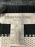 Jones New York Sport Stripes Black Pullover Sweater Size XL - photo 7