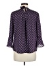 41Hawthorn 100% Polyester Purple 3/4 Sleeve Blouse Size M - photo 2
