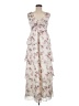 Kirious 100% Polyester Floral Ivory Cocktail Dress Size M - photo 1