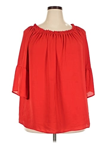 Violet & Claire 3/4 Sleeve Blouse (view 1)