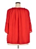 Violet & Claire 100% Polyester Red 3/4 Sleeve Blouse Size 2X - photo 2