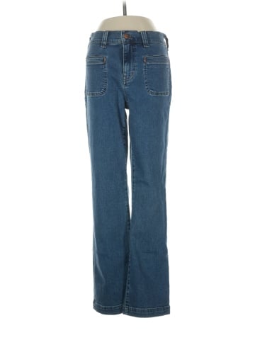 Madewell Kick Out Crop Jeans in Elkton Wash: Patch Pocket Edition (view 1)