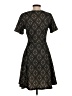 Renee C. 100% Polyester Argyle Black Cocktail Dress Size S - photo 2