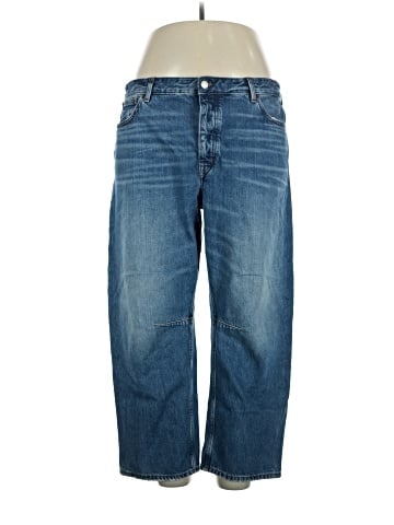 Madewell The Darted Barrel-Leg Jean in Irmo Wash (view 1)