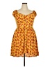No Boundaries Paisley Yellow Casual Dress Size XXL - photo 1