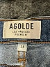 AGOLDE Solid Blue Jeans Size 24 waist - photo 4