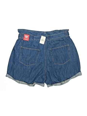 Wax Jean Denim Shorts (view 2)