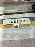 Harper 100% Rayon Silver Long Sleeve Blouse Size L - photo 7