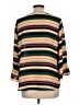Van Heusen 100% Polyester Stripes Green 3/4 Sleeve Blouse Size L - photo 2