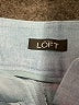 Ann Taylor LOFT Blue Linen Pants Size 0 - photo 7
