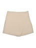 Express 100% Polyester Solid Tan Skort Size 2 - photo 1