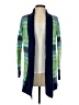 Roxy 100% Acrylic Teal Cardigan Size S - photo 1