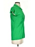 Etcetera Green Short Sleeve Blouse Size S - photo 4