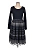 eShakti Black Casual Dress Size 12 - photo 1