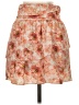 Express Floral Orange Casual Skirt Size 0 - photo 2