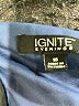 Ignite Evenings 100% Polyester Solid Blue Cocktail Dress Size 18 - photo 7