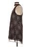 Olivaceous 100% Polyester Paisley Brown Casual Dress Size S - photo 5