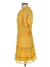 Lush 100% Polyester Yellow Casual Dress Size S - photo 5